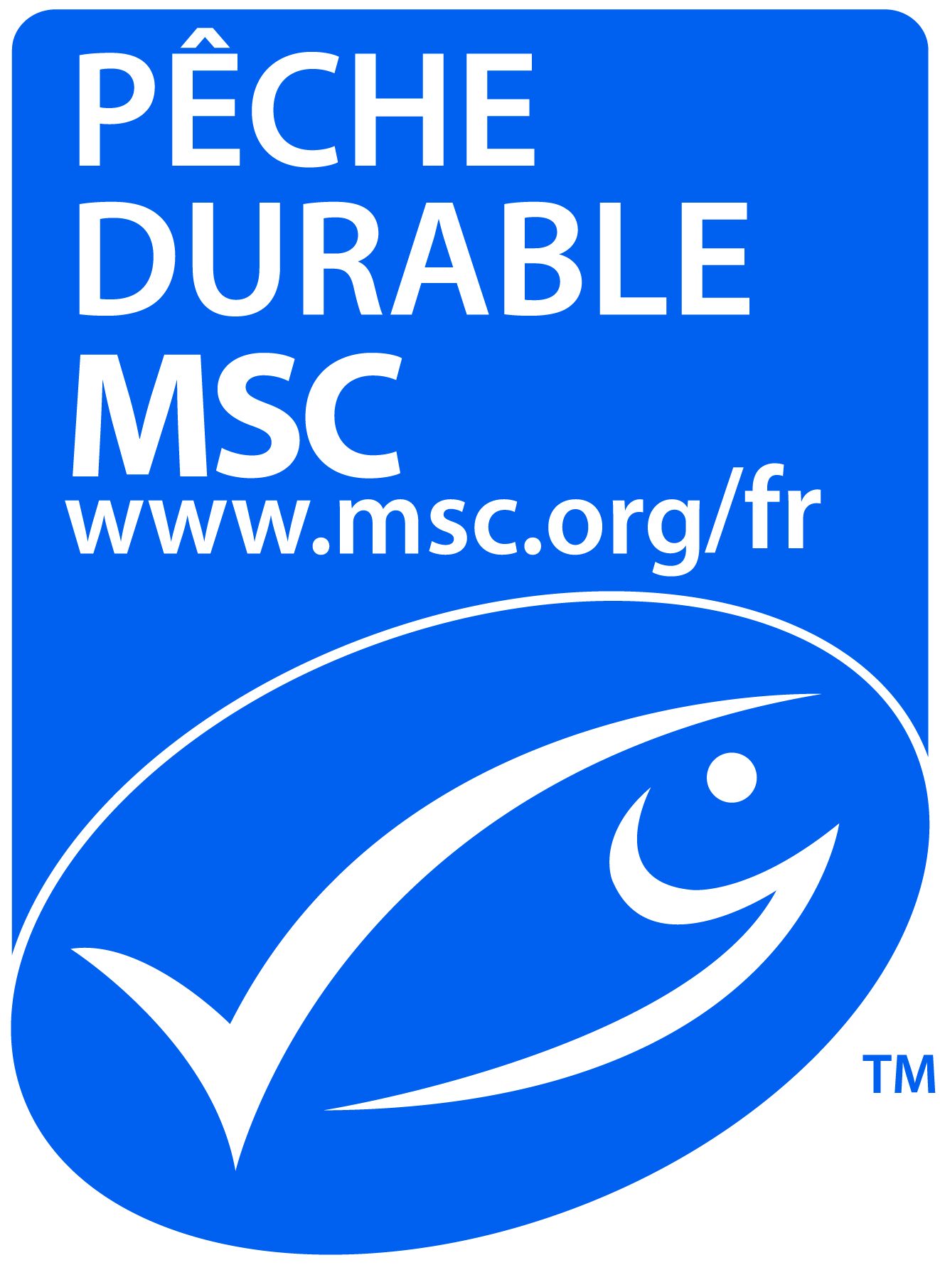 Logo de la certification Pêche durable MSC