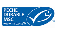 Logo de la certification Pêche durable MSC