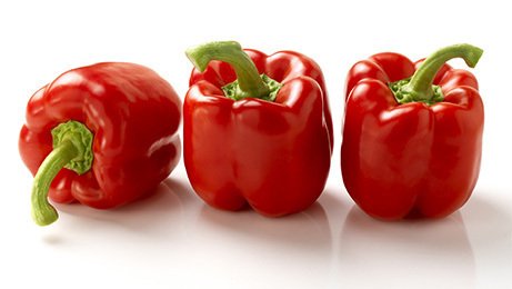 Poivron rouge catégorie 1 origine Italie BIO | Grossiste alimentaire | TerreAzur
