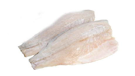 Dos d'églefin avec peau calibre 150 g + Pavillon France | Grossiste alimentaire | TerreAzur
