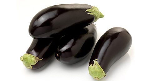 Aubergine ronde violette catégorie 2 origine Italie BIO | Grossiste alimentaire | TerreAzur